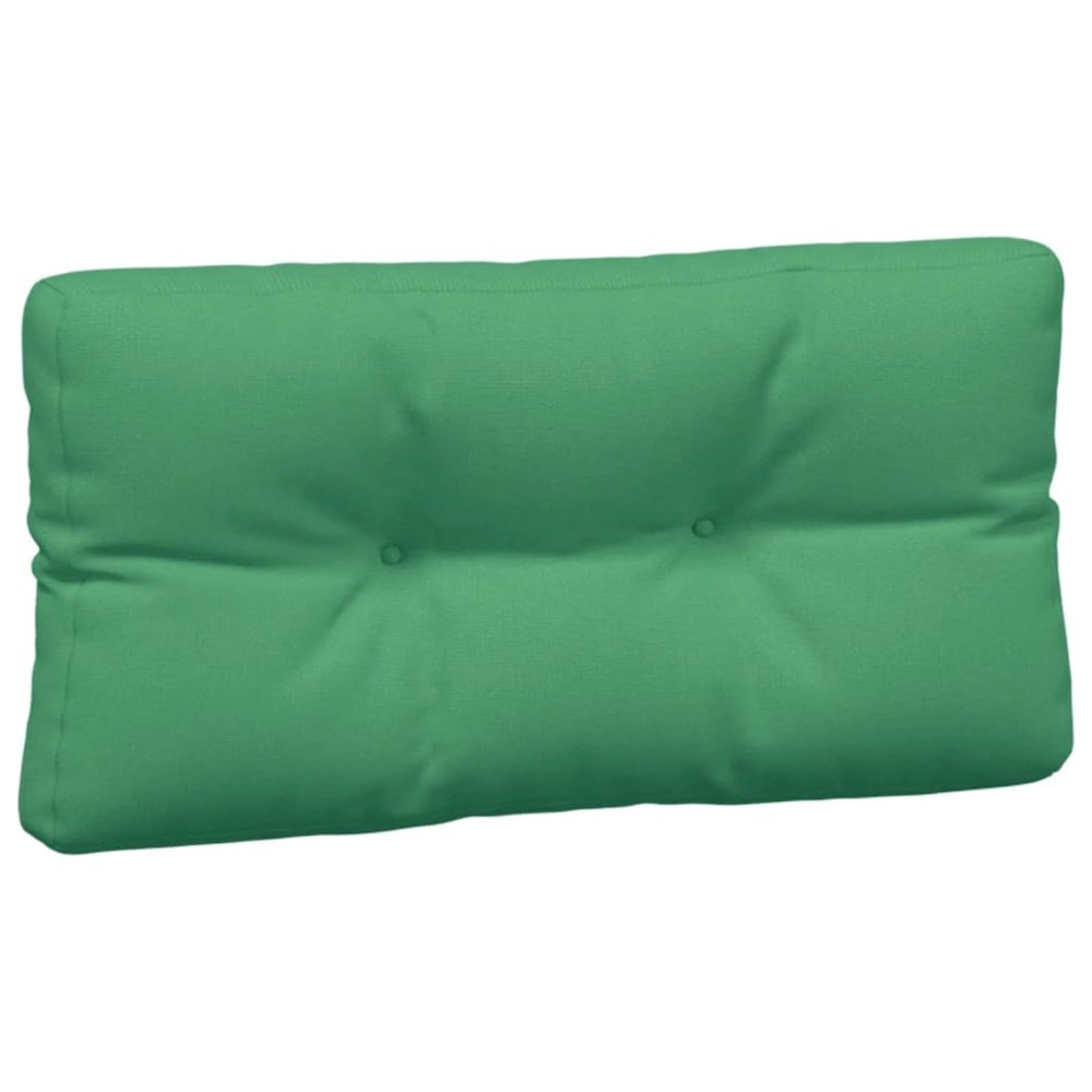 Pallet Cushion Set of 3 Green Polyester UV-resistant. Picture 5