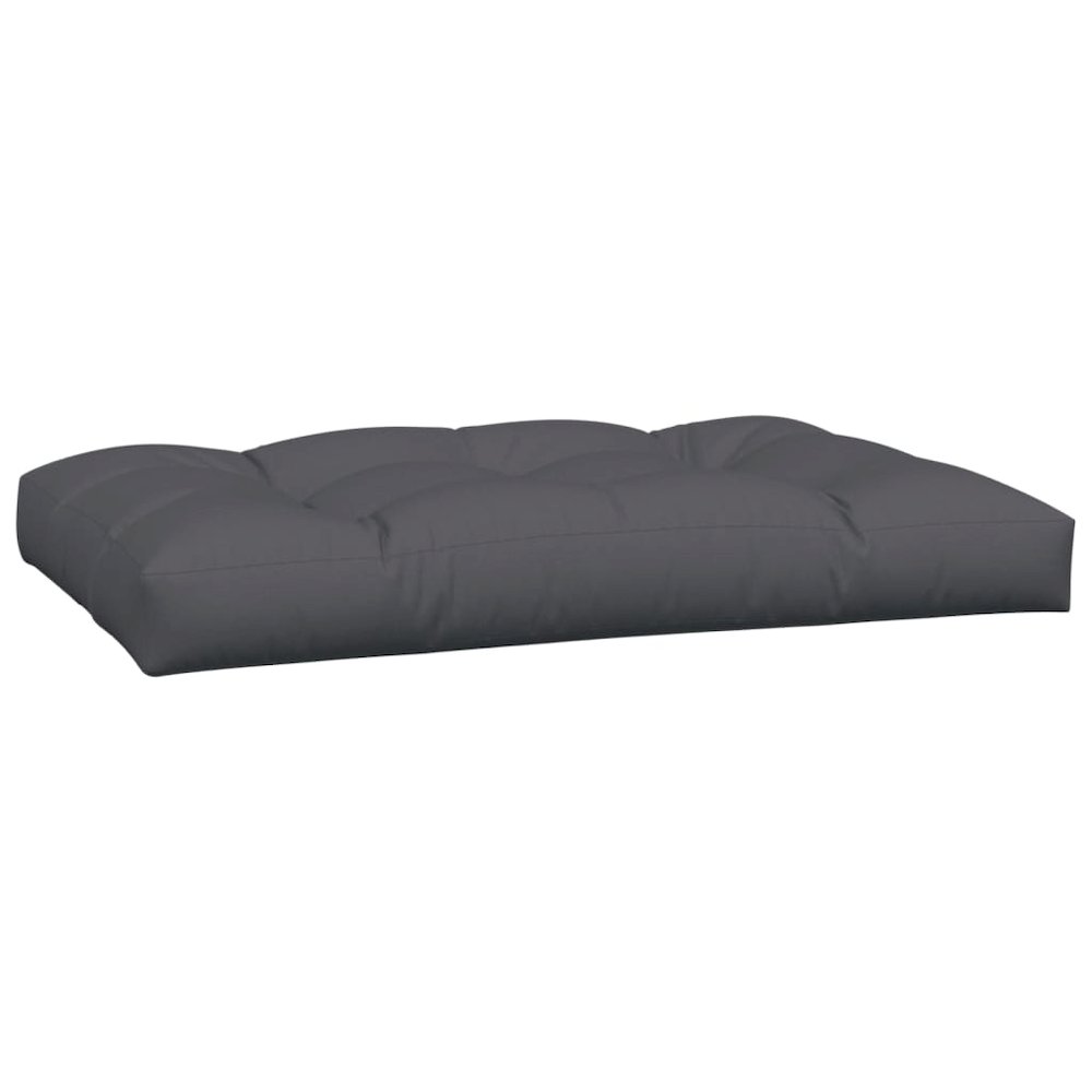 Pallet Cushion Set of 5 Anthracite 100% Polyester Large. Picture 5