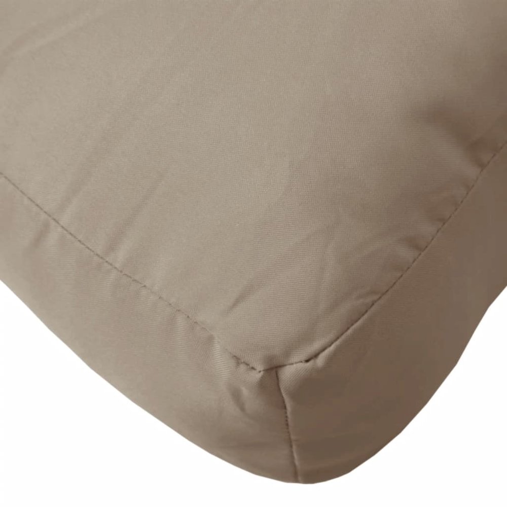 Pallet Cushion Taupe 100% polyester 47.2 x 15.7 x 4.7 in. Picture 7