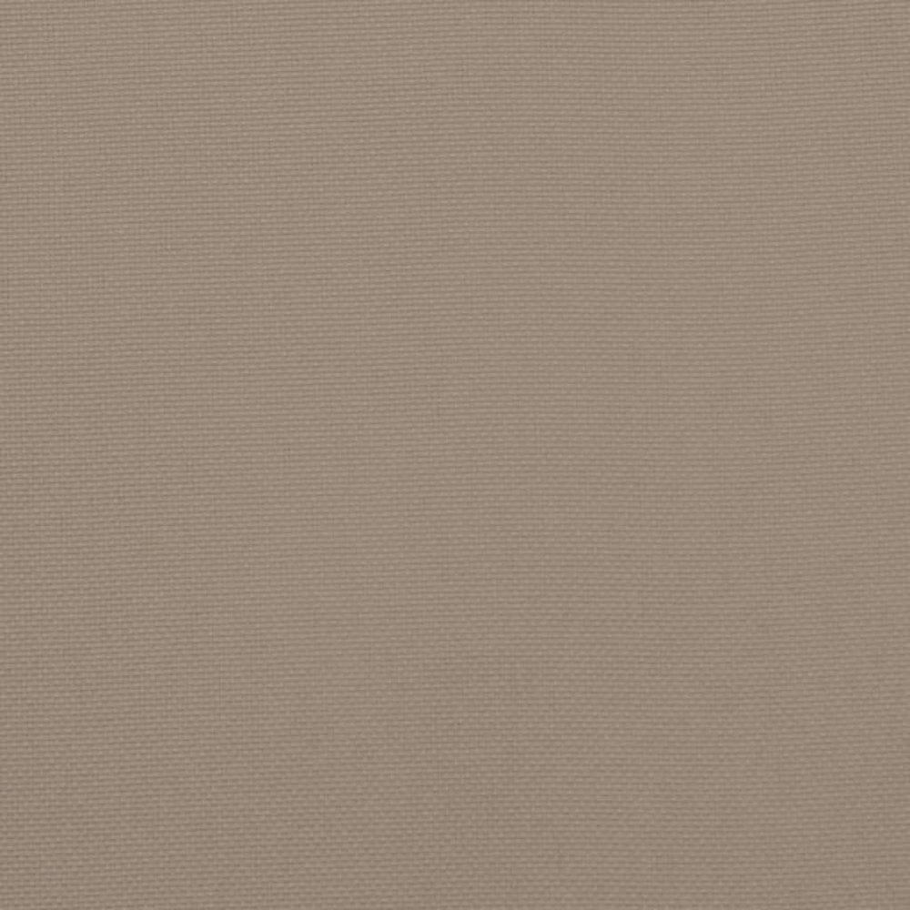 Pallet Cushion Taupe 100% polyester 47.2 x 15.7 x 4.7 in. Picture 9