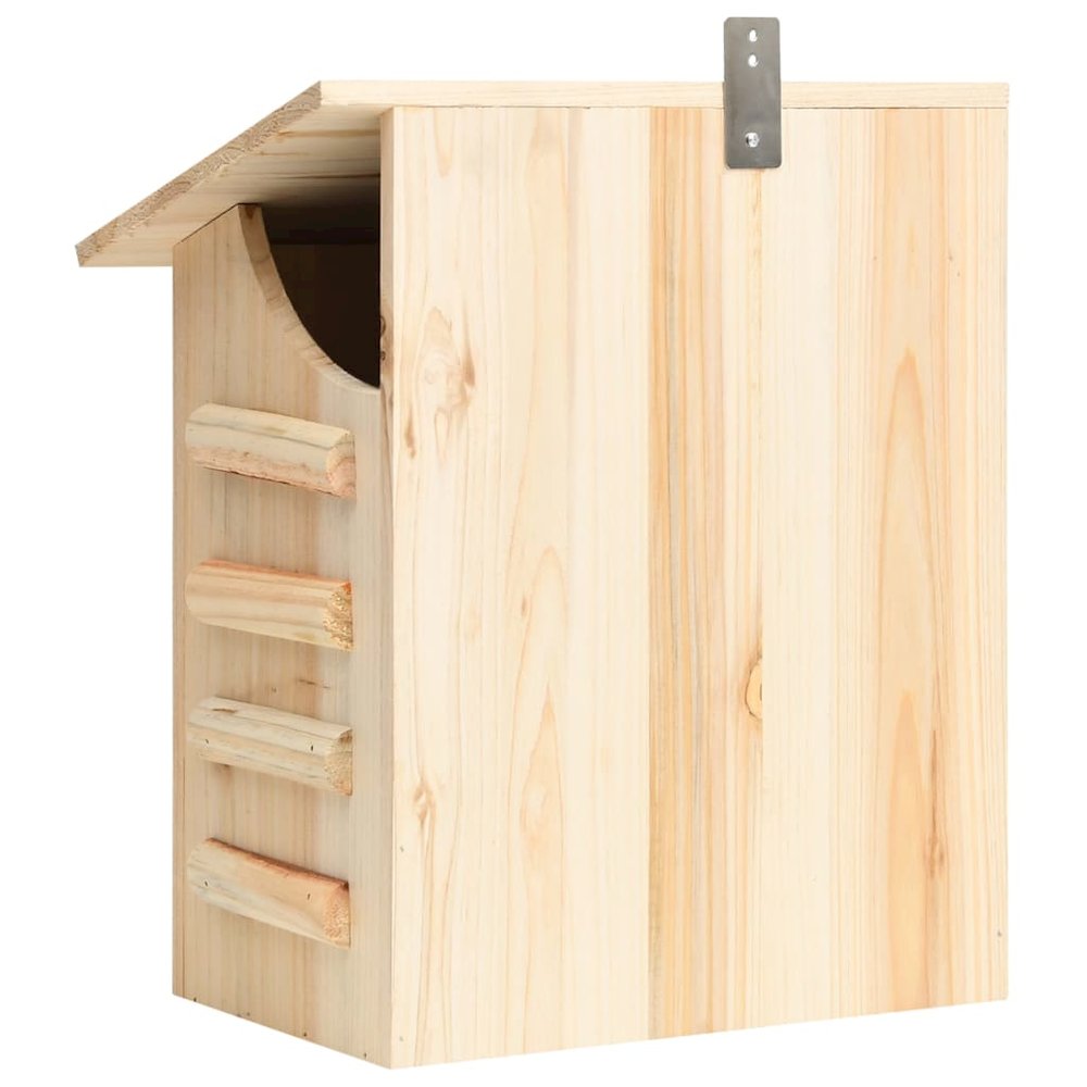 Bat House Natural Wood Solid Firwood Medium Bat House. Picture 2