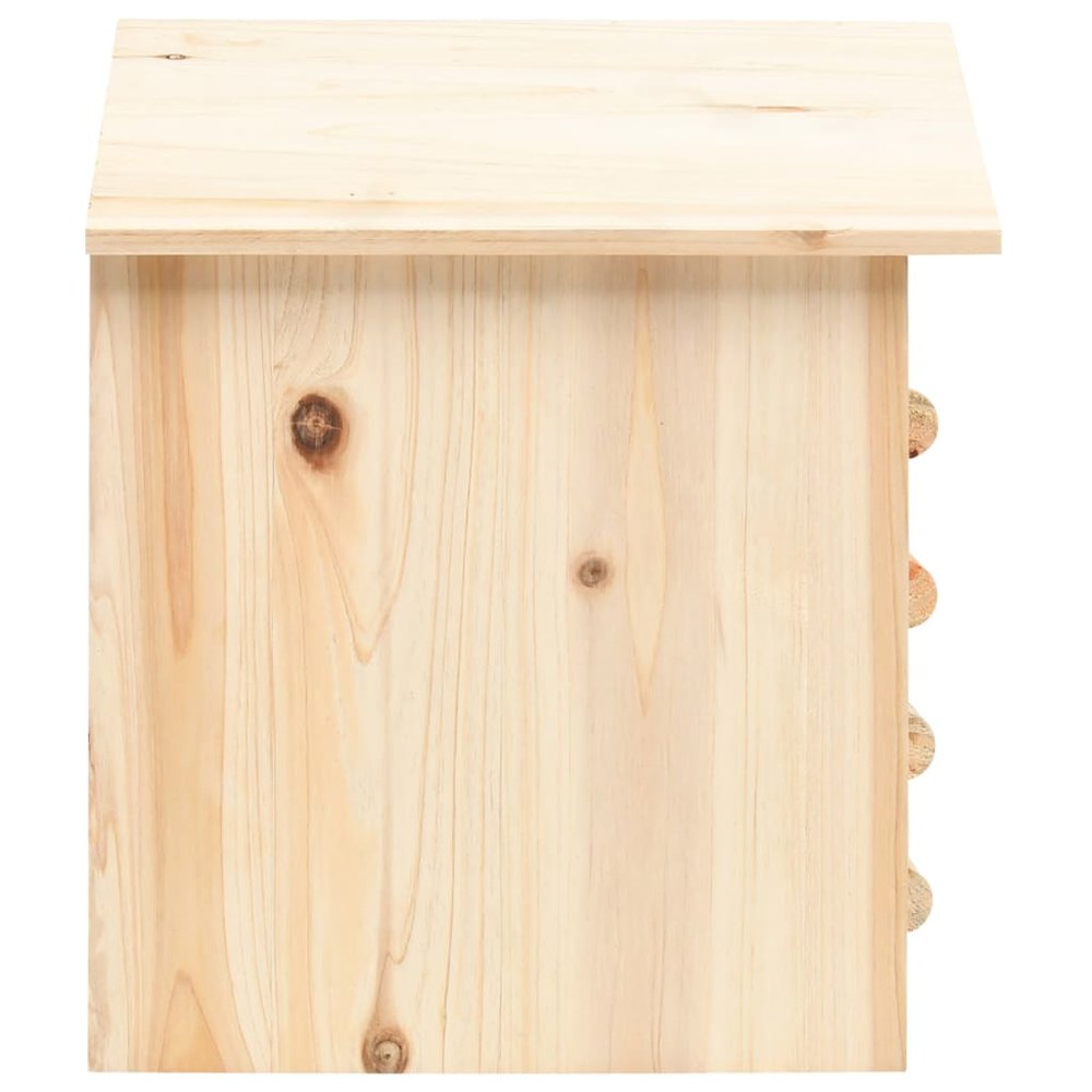 Bat House Natural Wood Solid Firwood Medium Bat House. Picture 3