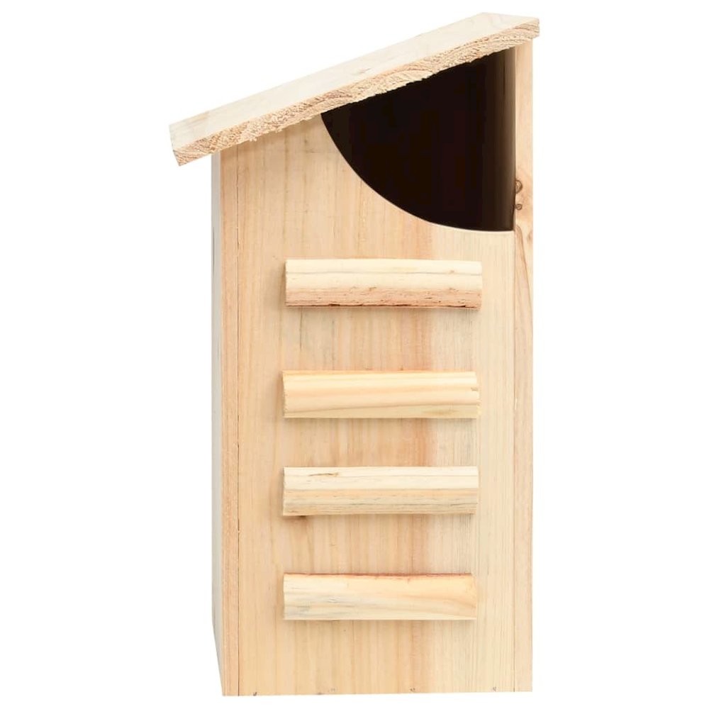 Bat House Natural Wood Solid Firwood Medium Bat House. Picture 4