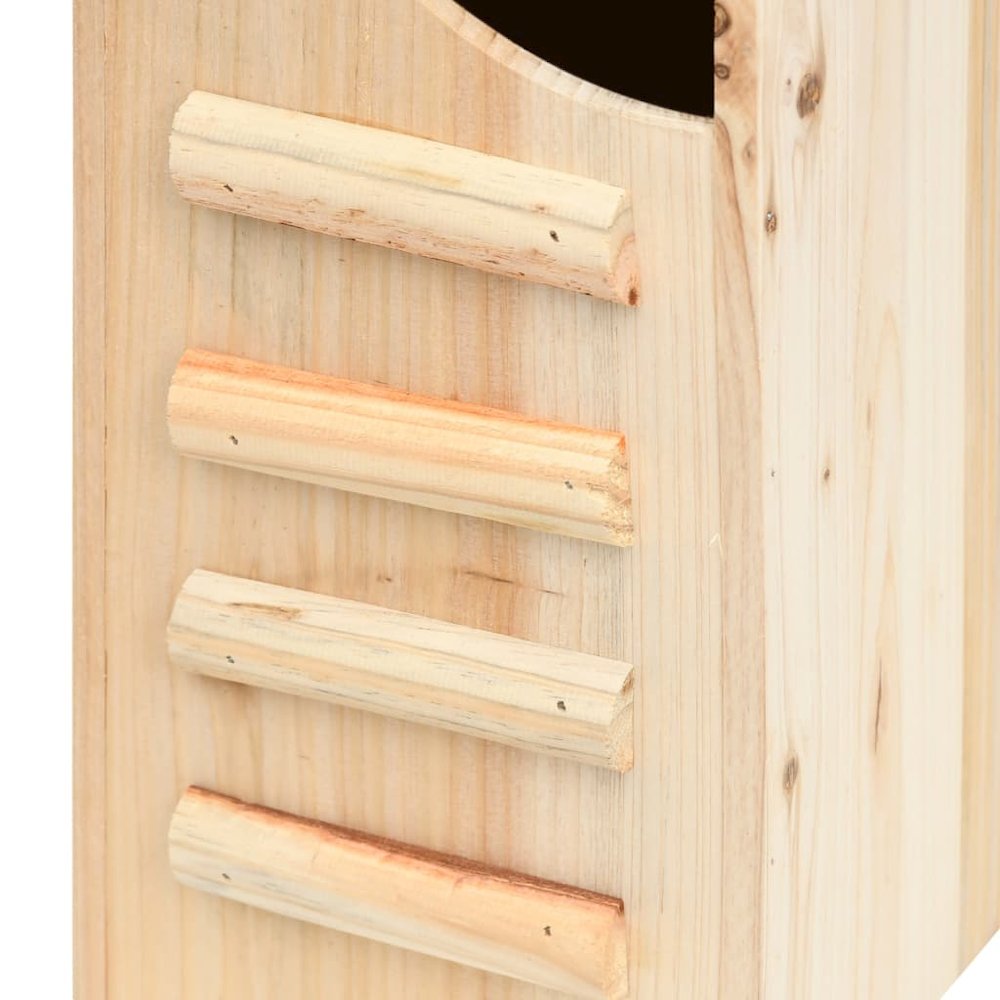Bat House Natural Wood Solid Firwood Medium Bat House. Picture 5