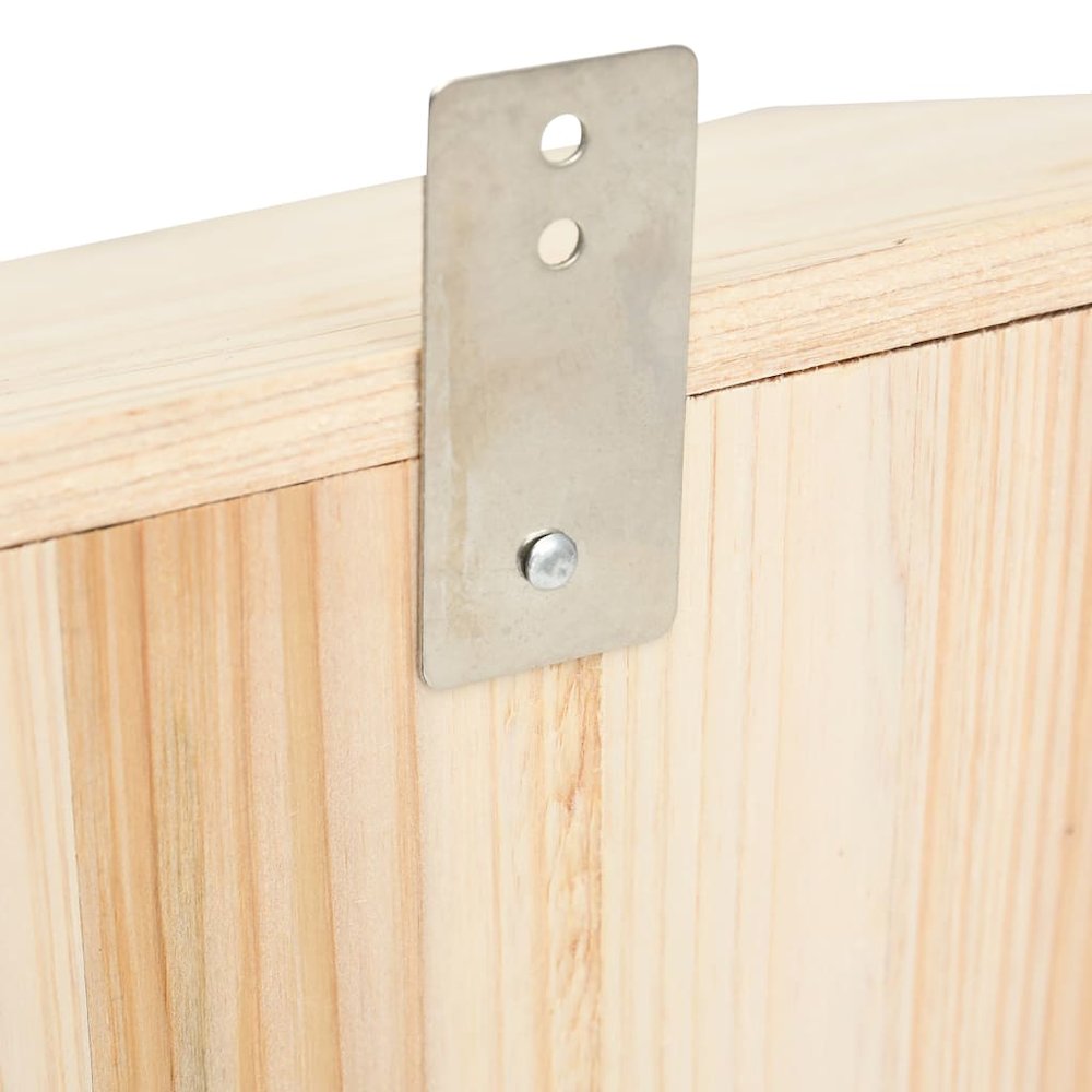 Bat House Natural Wood Solid Firwood Medium Bat House. Picture 6