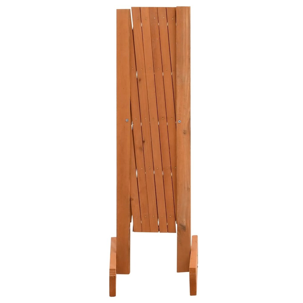 vidaXL Garden Trellis Fence Orange 47.2"x23.6" Solid Firwood, 314822. Picture 3