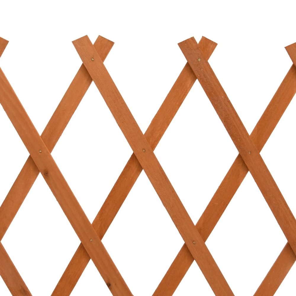 vidaXL Garden Trellis Fence Orange 47.2"x23.6" Solid Firwood, 314822. Picture 6
