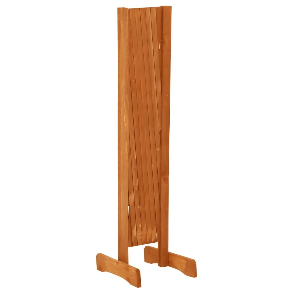 vidaXL Garden Trellis Fence Orange 47.2"x35.4" Solid Firwood, 314824. Picture 4