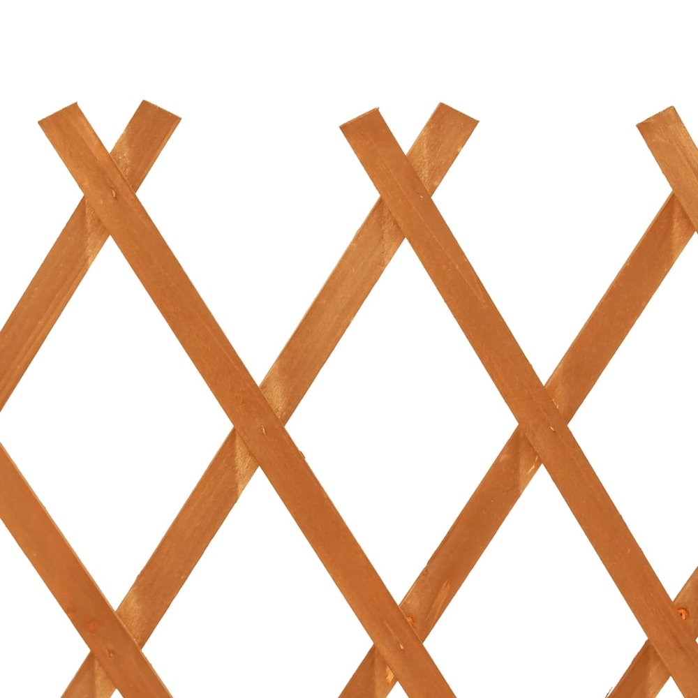 vidaXL Garden Trellis Fence Orange 47.2"x35.4" Solid Firwood, 314824. Picture 6