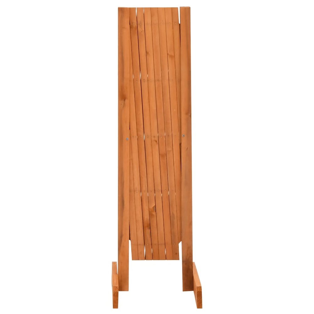vidaXL Garden Trellis Fence Orange 59.1"x31.5" Solid Firwood, 314826. Picture 3