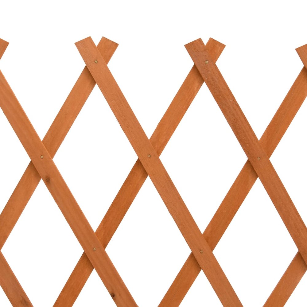vidaXL Garden Trellis Fence Orange 59.1"x31.5" Solid Firwood, 314826. Picture 6