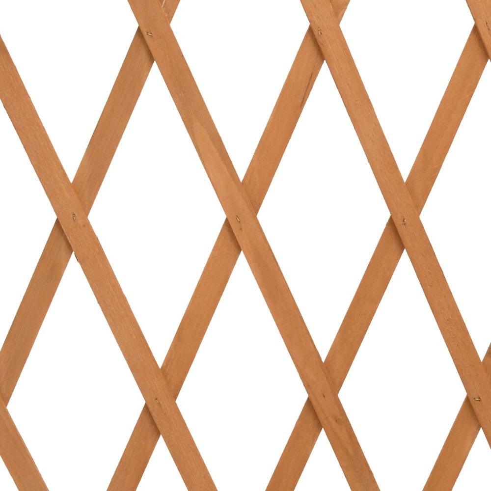 vidaXL Garden Trellis Fence Orange 70.9"x39.4" Solid Firwood, 314828. Picture 6