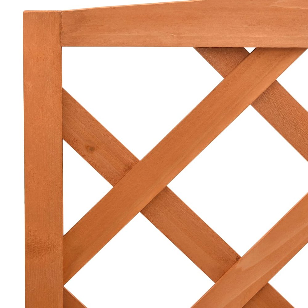 Planter Orange Solid firwood with a water-based finish. Picture 5