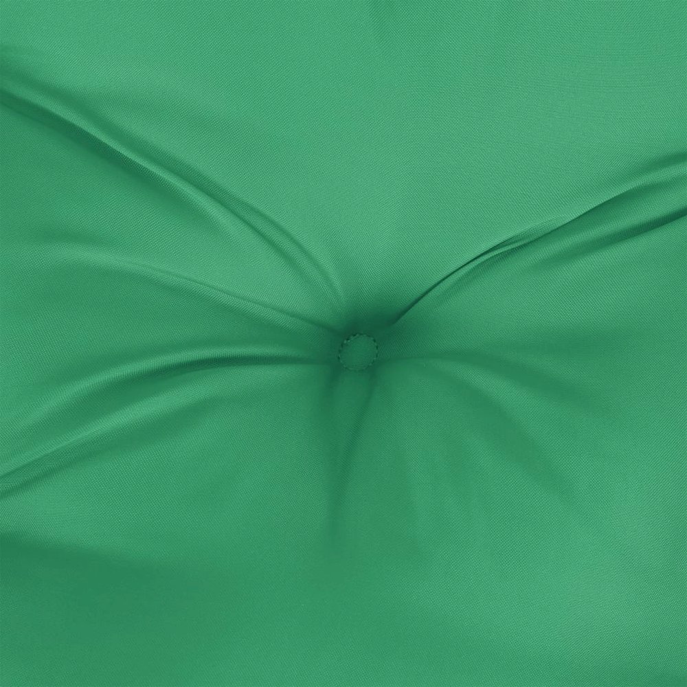 Chair Cushion Set of 2 Green Oxford fabric (100% polyester). Picture 7
