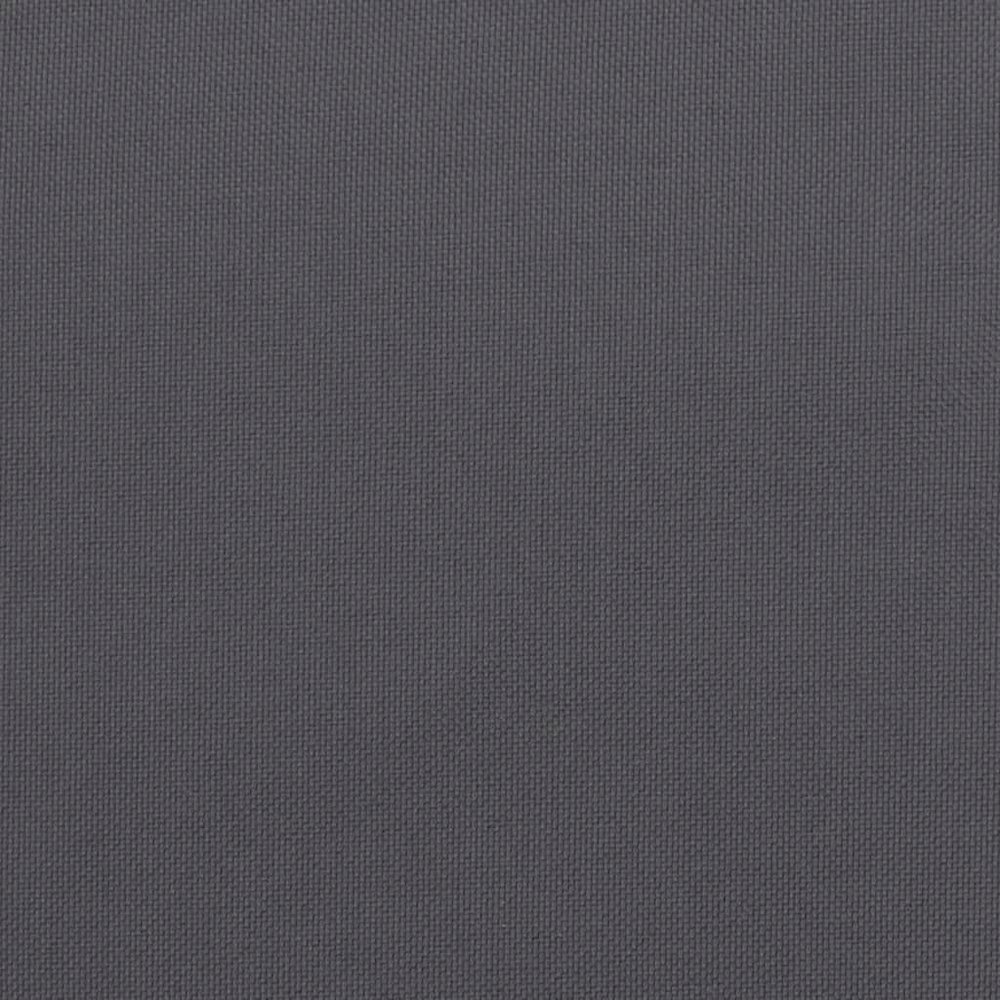 Garden Bench Cushion Anthracite Oxford fabric (100% polyester). Picture 6