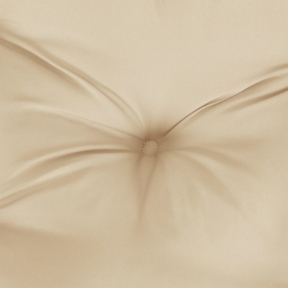 Garden Bench Cushion Beige Oxford fabric, Hollow fiber. Picture 5