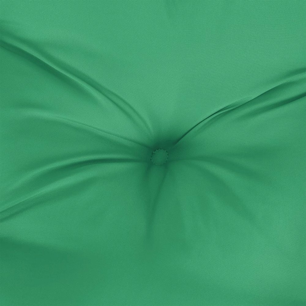 Garden Bench Cushion Green Oxford Fabric (100% polyester). Picture 5