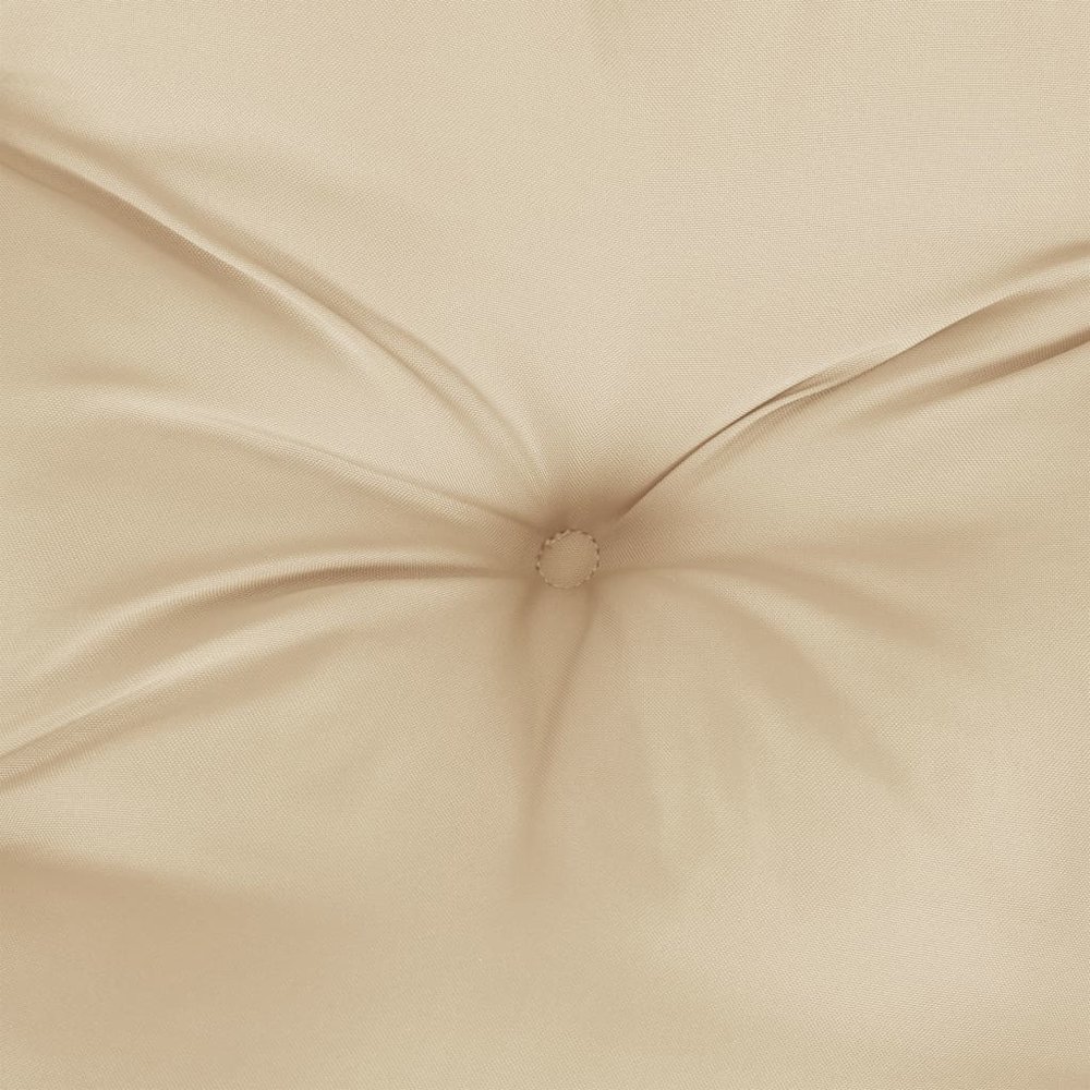 Garden Bench Cushion Beige Oxford fabric (100% polyester). Picture 5