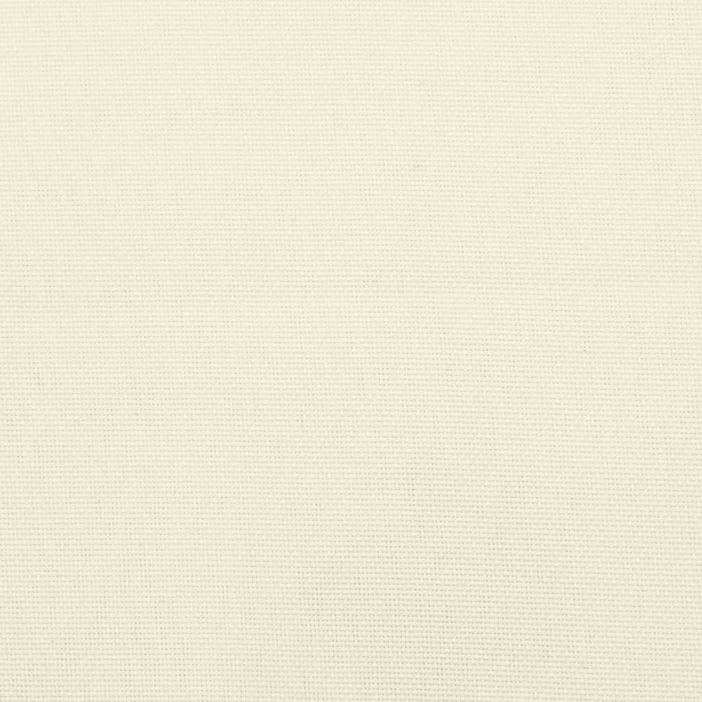 Garden Bench Cushion Set of 2 Cream White. Picture 9