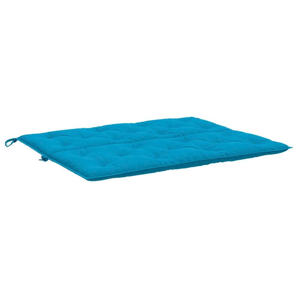 Garden Bench Cushion Set of 2 Light blue. Picture 6