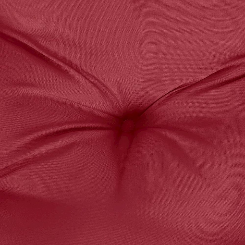 Garden Bench Cushion Set of 2 Wine Red. Picture 6