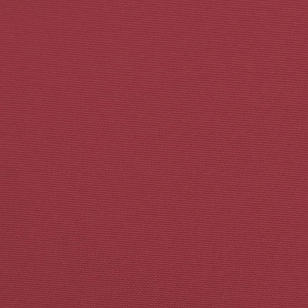 Garden Bench Cushion Set of 2 Wine Red. Picture 7