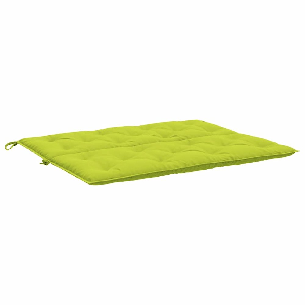 Garden Bench Cushion Set of 2 Bright Green. Picture 6