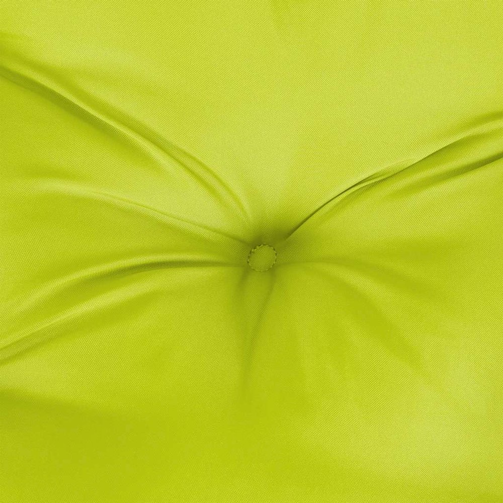 Garden Bench Cushion Set of 2 Bright Green. Picture 8