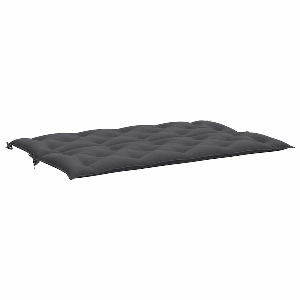 Garden Bench Cushion Set of 2 Anthracite. Picture 6