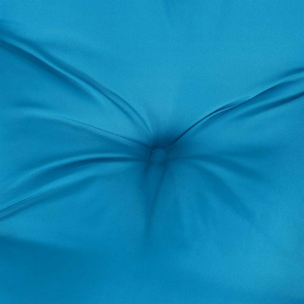 Garden Bench Cushion Set of 2 Light blue. Picture 8