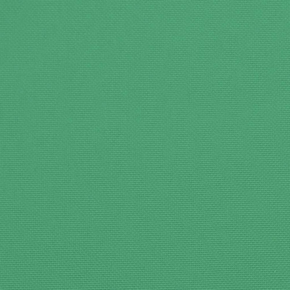 Garden Bench Cushion Set of 2 Green Oxford fabric (100% polyester). Picture 9