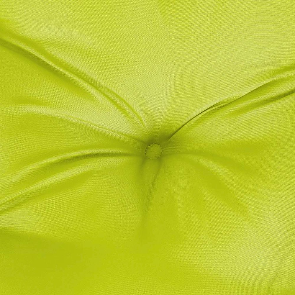 Garden Bench Cushion Set of 2 Bright green. Picture 8