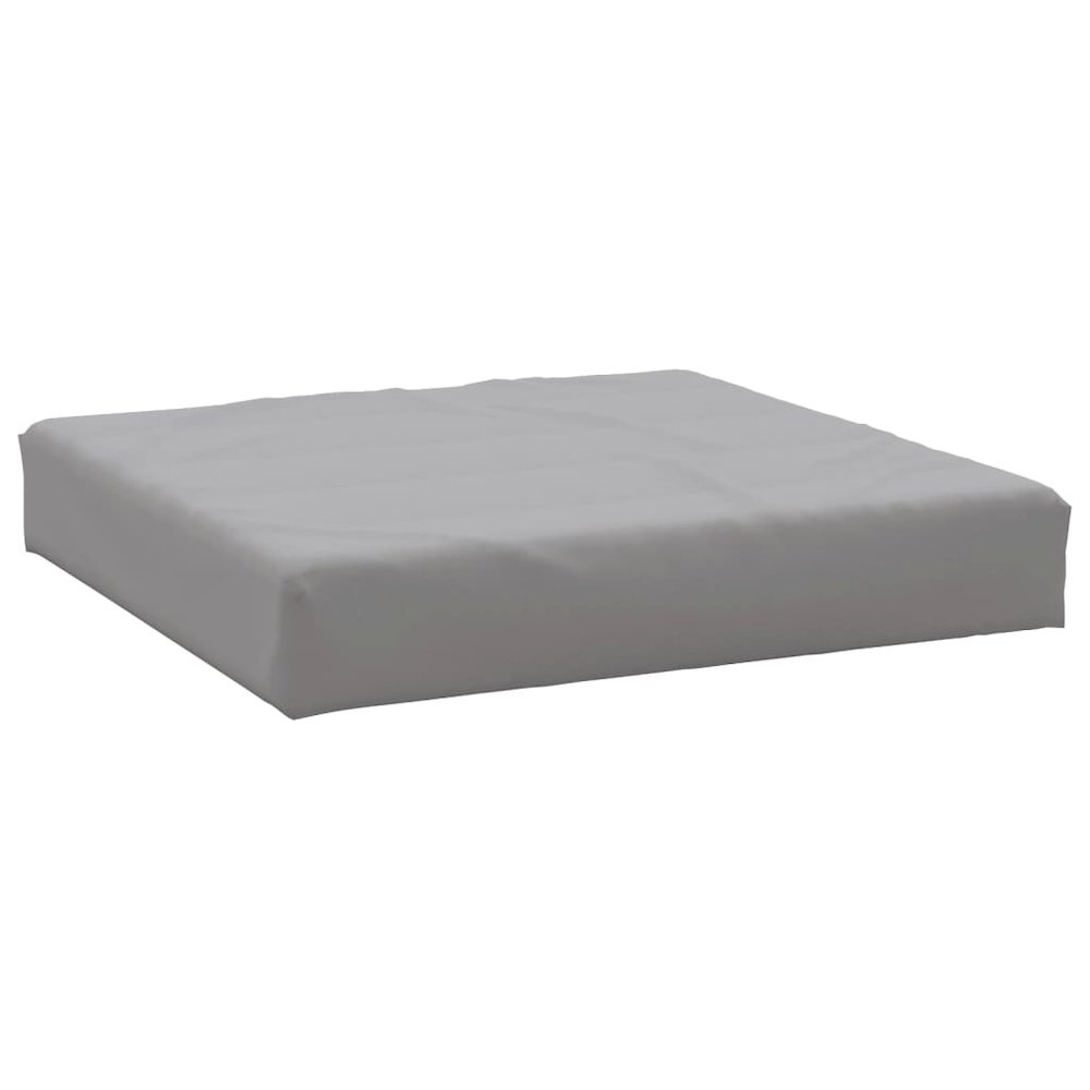 Pallet Cushion Grey Oxford fabric Set of 3 Rectangular Modern. Picture 5