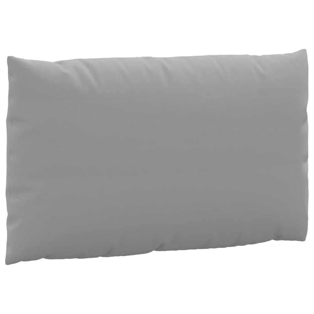 Pallet Cushion Grey Oxford fabric Set of 3 Rectangular Modern. Picture 6