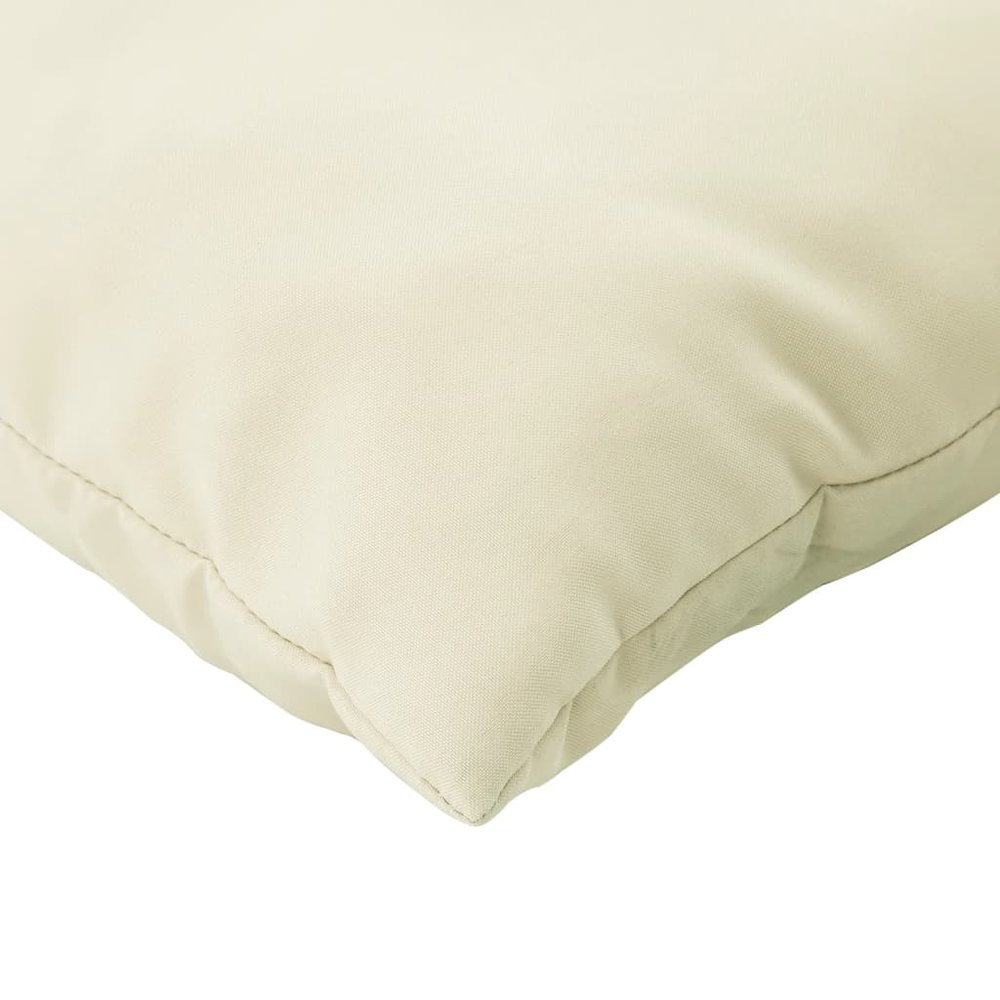 Pallet Cushion Cream White Oxford Fabric (100% polyester) Medium. Picture 7