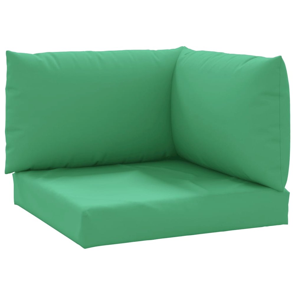 Pallet Cushion Green Oxford fabric, Hollow fiber, Foam fiber. Picture 2