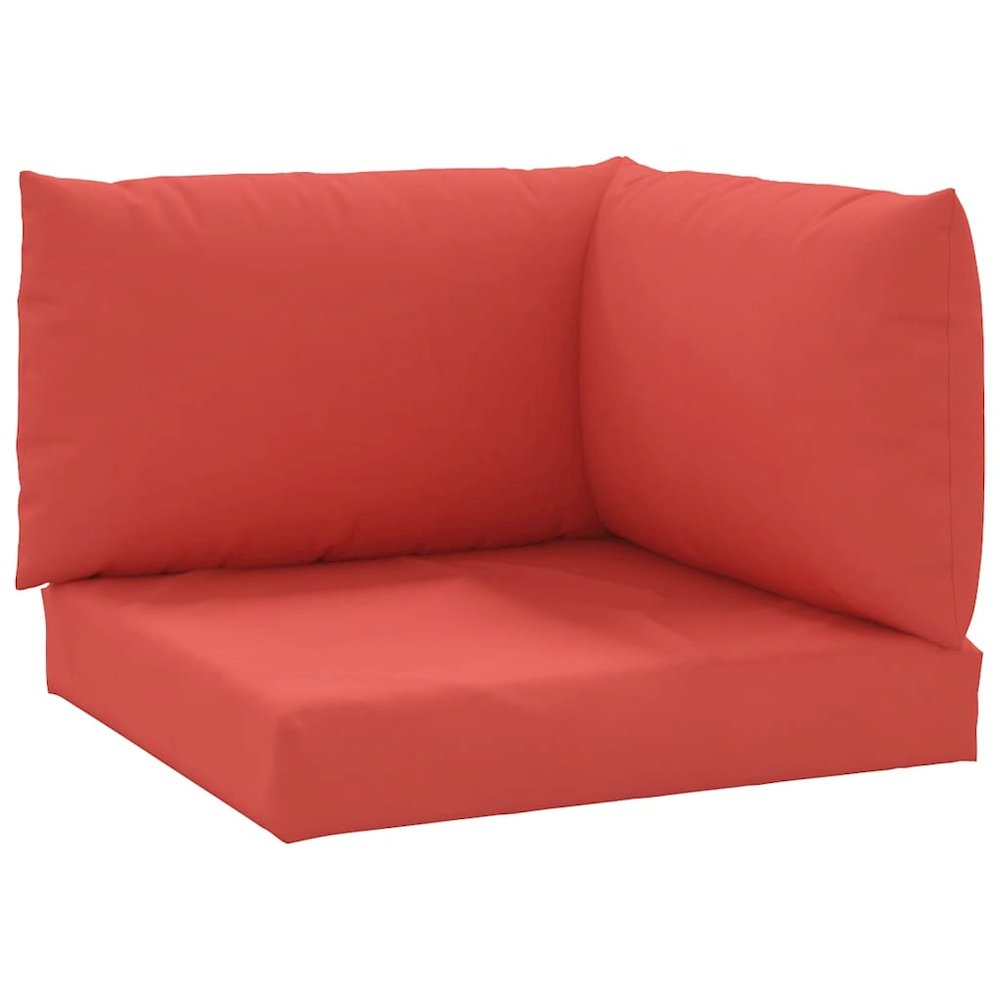 Pallet Cushion Red Oxford fabric (100% polyester) Medium. Picture 2