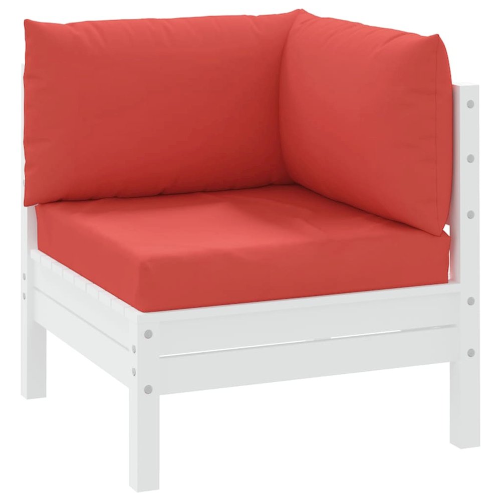 Pallet Cushion Red Oxford fabric (100% polyester) Medium. Picture 3