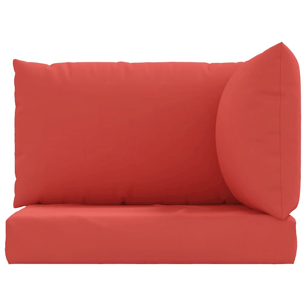 Pallet Cushion Red Oxford fabric (100% polyester) Medium. Picture 4