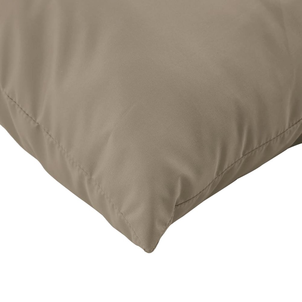 Pallet Cushion Taupe Oxford fabric (100% polyester) Cushion. Picture 7