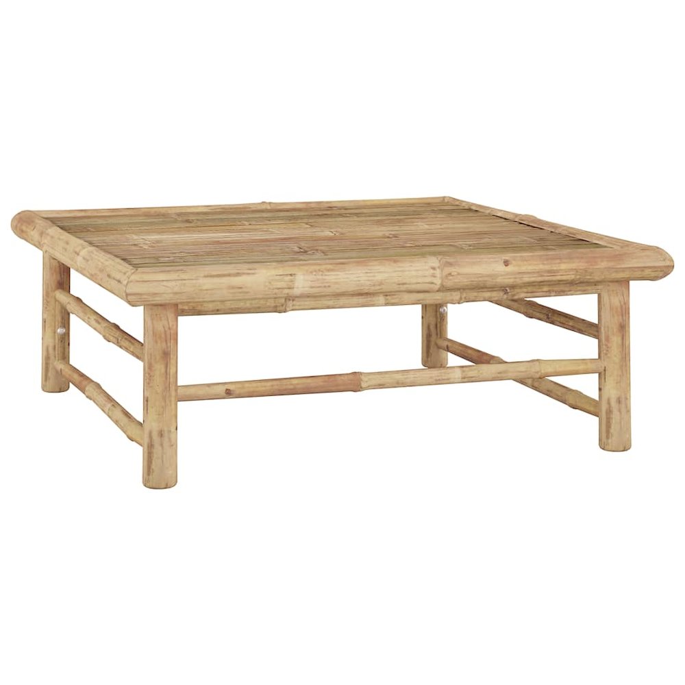 Garden Lounge Set Dark grey Bamboo, 100% polyester Standard. Picture 6