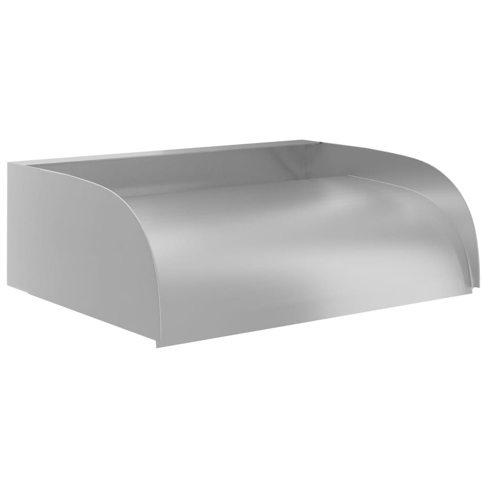 Waterfall Silver Stainless Steel 304 Medium Decorative Inlays. Picture 2