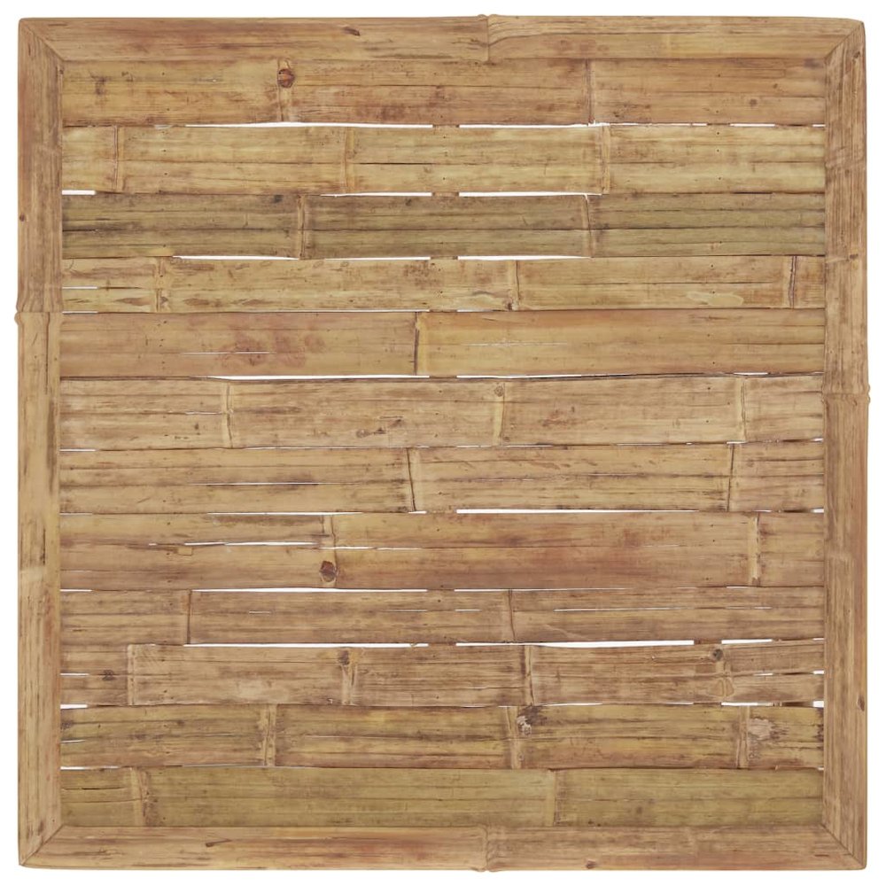 Garden Lounge Set Bamboo, Cream White Bamboo, 100% polyester. Picture 10
