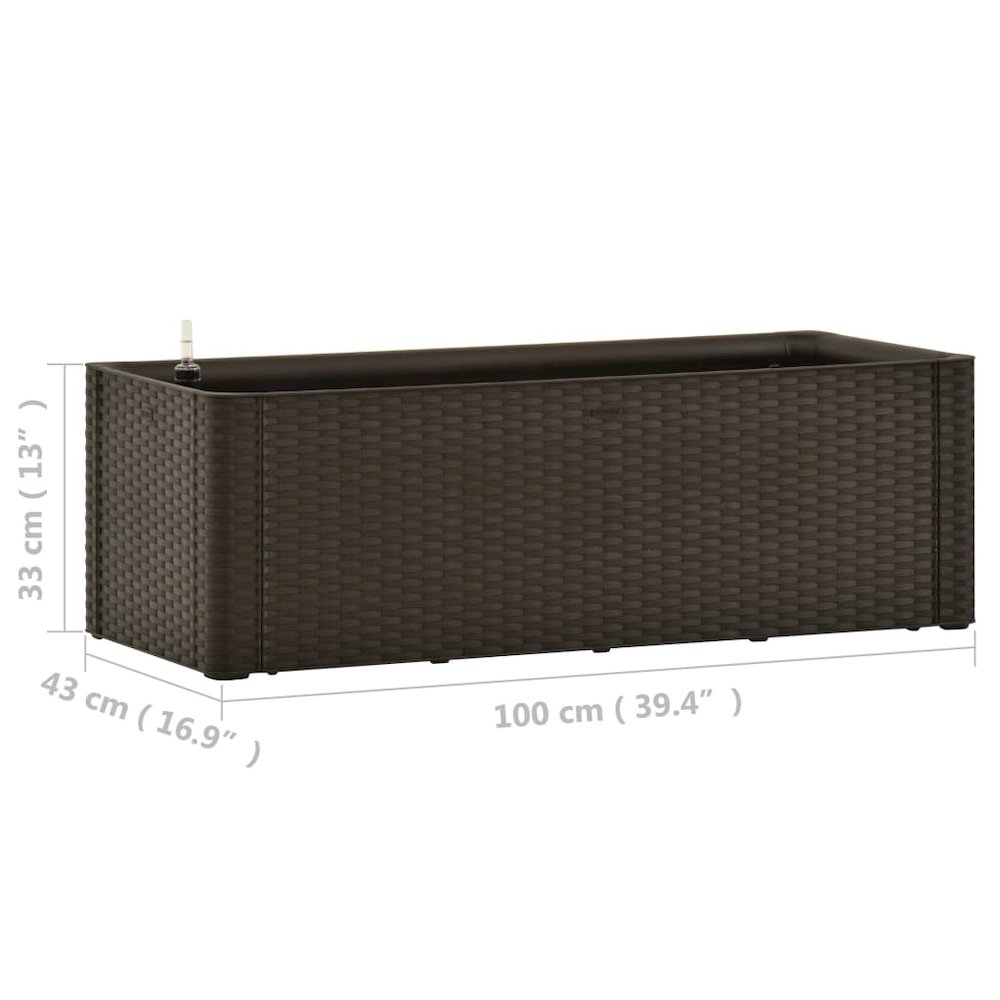 Raised Bed Mocha Polypropylene Large UV-resistant materials. Picture 7