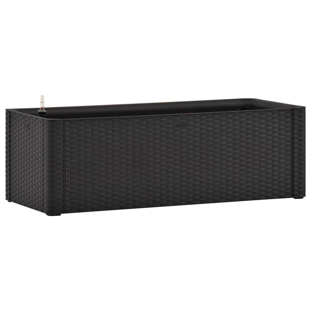 Raised Bed Anthracite Polypropylene 39.4x16.9x13.0 in Raised Bed. Picture 2