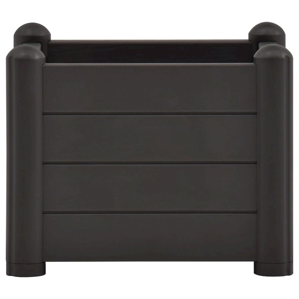 Raised Bed Anthracite Polypropylene 16.9 x 16.9 x 13.8 in. Picture 3