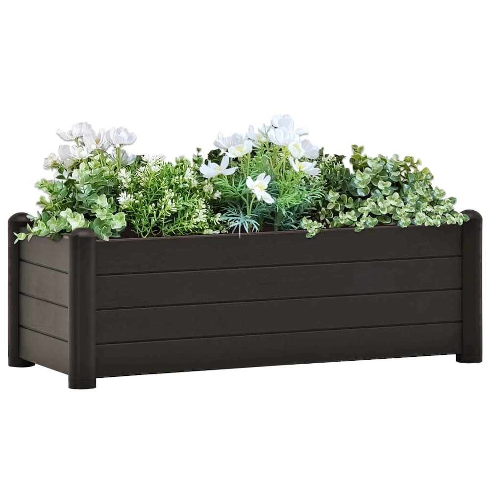 Raised Bed Anthracite Polypropylene Large UV-resistant materials. Picture 1