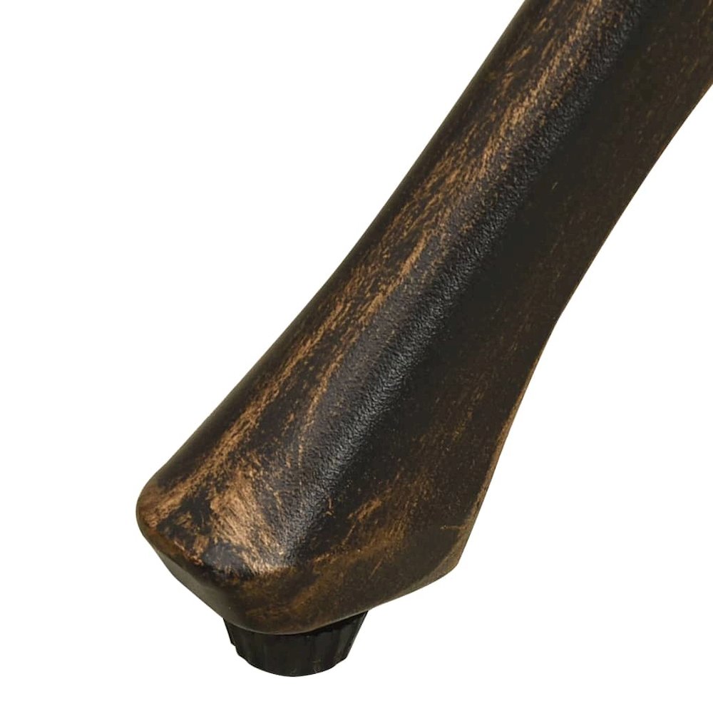 Garden Table Bronze Cast Aluminum Medium Decorative Inlays. Picture 5