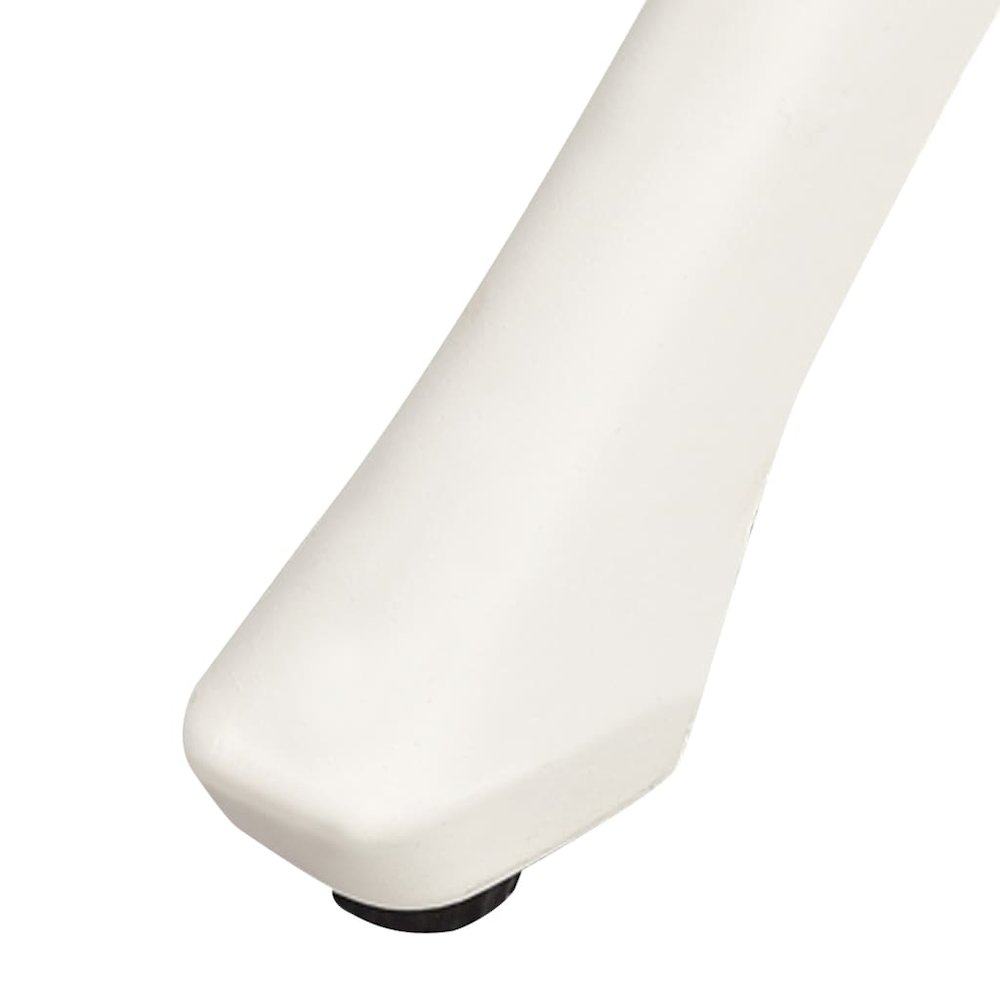Garden Table White Cast Aluminum Standard Decorative Inlays. Picture 5
