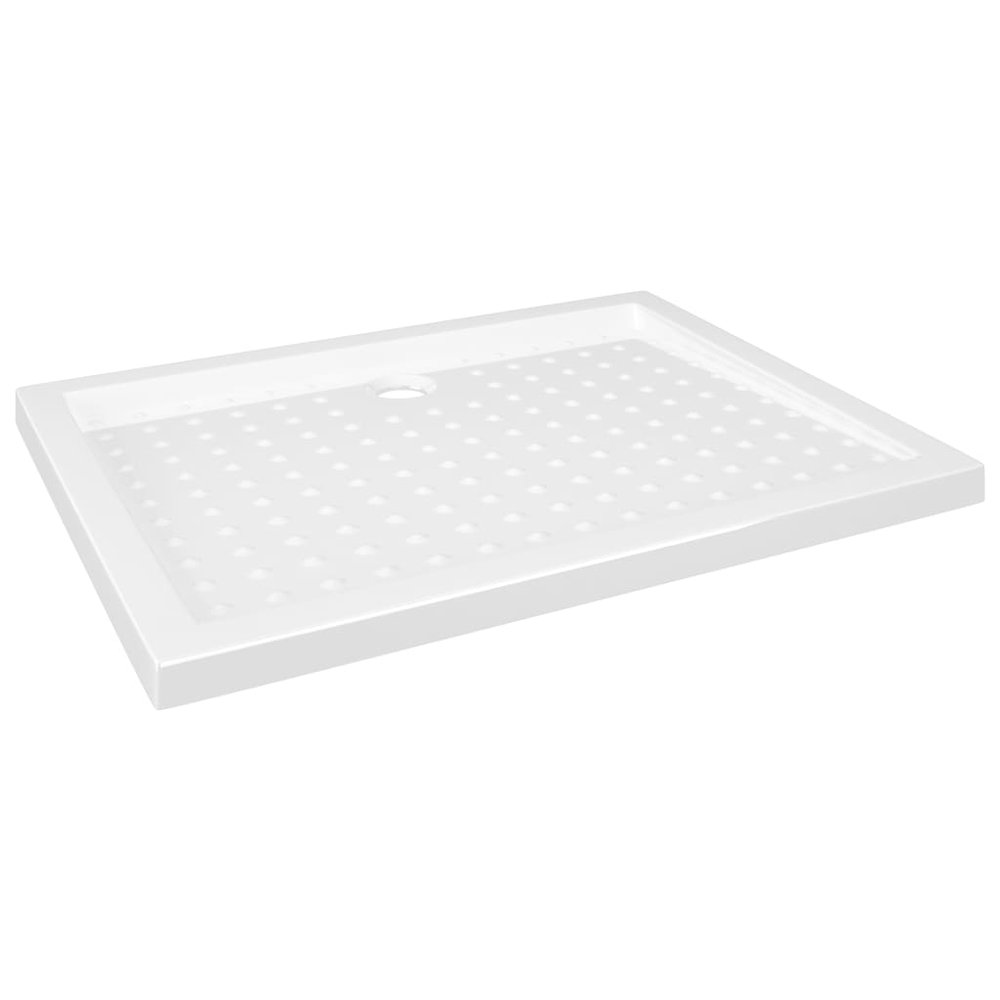 Shower Base Tray with Dots White 35.4"x27.6"x1.6" ABS. Picture 2
